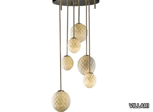 MIAMI VERTICAL - Porcelain pendant lamp _ VILLARI