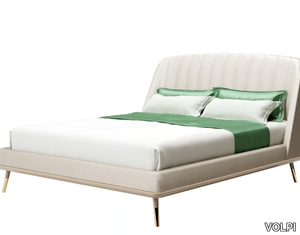 DOLLY - Double bed with upholstered headboard _ VOLPI