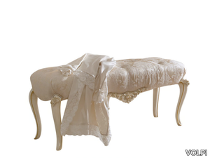 MICHELANGELO - Upholstered fabric bench _ VOLPI