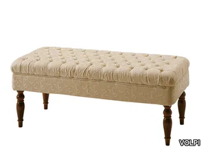 DILETTA - Tufted upholstered bench _ VOLPI