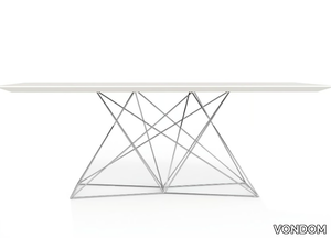 FAZ - Rectangular HPL table _ VONDOM