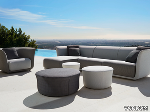 SUAVE - Modular fabric garden sofa _ VONDOM