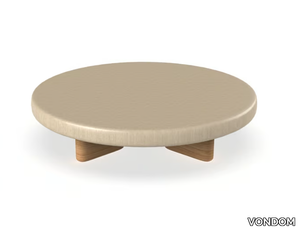 MILOS - Round low garden side table _ VONDOM