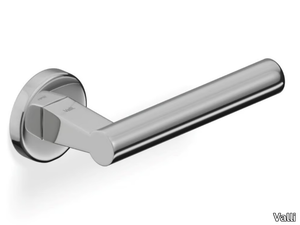 H5017 GOTTARDO - Stainless steel door handle on rose _ Valli