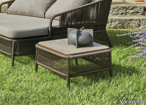 CRICKET - Synthetic fibre garden side table _ Varaschin