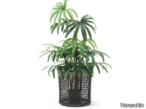 EMMA - Round synthetic fibre plant pot _ Varaschin