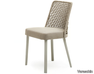 EMMA - Powder coated aluminium garden chair _ Varaschin