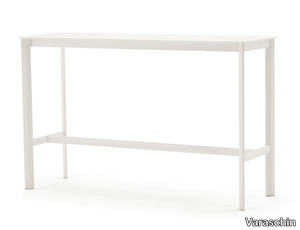 SYSTEM - Powder coated aluminium high table _ Varaschin