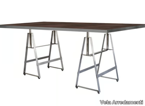 ALFA-2 - Iron table base _ Vela Arredamenti