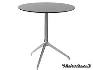 EIFFEL 3 - Round table with 3-star base _ Vela Arredamenti