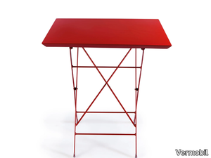 STEP - Folding metal garden table _ Vermobil