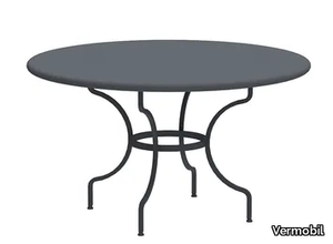 TOSCA - Round metal garden table _ Vermobil