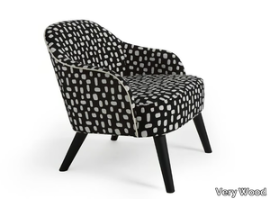 CARMEN 54 - Fabric armchair with armrests _ Very Wood