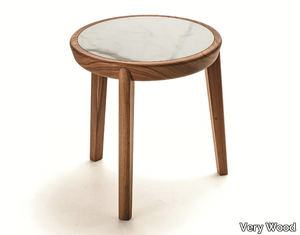 BELLEVUE T01M - Round marble coffee table _ Very Wood