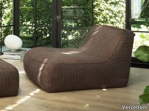 ZOE MORE - Upholstered fabric armchair with removable cover _ Verzelloni