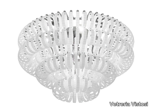 ECOS PL 90 - Glass ceiling lamp _ Vetreria Vistosi