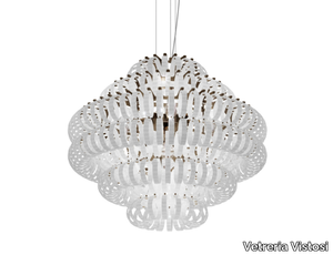 ECOS SP - Glass pendant lamp _ Vetreria Vistosi