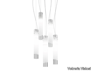 LIO SP 5 - Glass pendant lamp _ Vetreria Vistosi