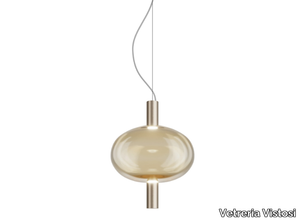 RIFLESSO SP 1 - LED glass pendant lamp _ Vetreria Vistosi