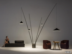 NORTH - LED carbon fibre floor lamp _ Vibia