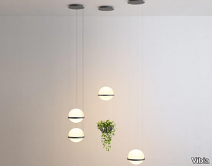 PALMA - LED blown glass pendant lamp _ Vibia