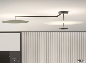FLAT 5924 - LED metal ceiling lamp _ Vibia