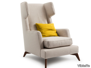 680 CLASS - High-back fabric or leather armchair _ Vibieffe