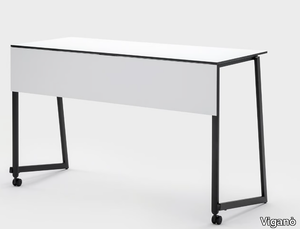 ARES - Rectangular wooden contract table _ Viganò