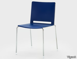 DAISY - Stackable plastic reception chair _ Viganò