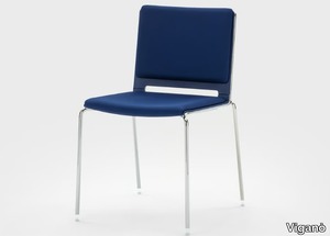 DAISY - Stackable fabric reception chair _ Viganò