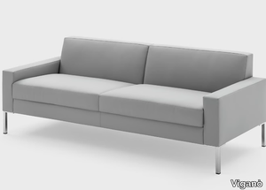 CUBIKO - 3 seater leather leisure sofa _ Viganò