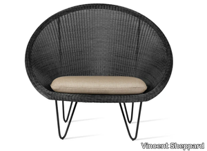 JOE COCOON - Lloyd loom armchair with armrests _ Vincent Sheppard