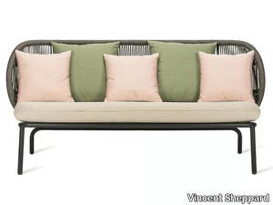 KODO - 3 seater rope garden sofa _ Vincent Sheppard