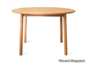 SAM - Round teak garden table _ Vincent Sheppard