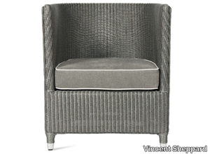 TOKYO - Lloyd loom easy chair with integrated cushion _ Vincent Sheppard