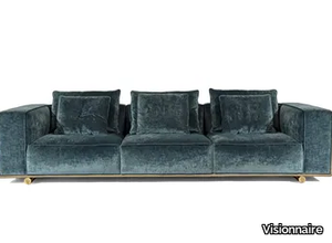 DONOVAN SQUARE - Sectional 4 seater fabric sofa _ Visionnaire