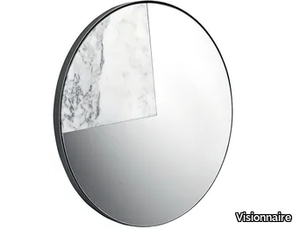 ELMO - Wall-mounted marble mirror _ Visionnaire