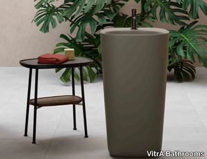 PLURAL - Freestanding ceramic washbasin _ VitrA Bathrooms