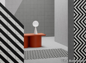 RETROMIX - Porcelain stoneware wall/floor tiles _ VitrA Bathrooms