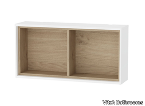 VOYAGE - Open suspended wooden bathroom wall cabinet _ VitrA Bathrooms