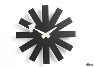 ASTERISK CLOCK - Wall-mounted wooden clock _ Vitra