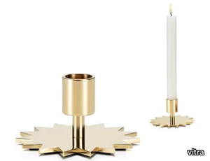 CANDLE HOLDER STAR - Brass candle holder _ Vitra