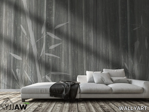 BAMBOES - Motif fire retardant washable nonwoven wallpaper _ WALLYART