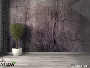 BARK - Wood effect fire retardant washable nonwoven wallpaper _ WALLYART