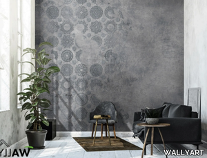 FRAMES - Motif fire retardant washable nonwoven wallpaper _ WALLYART