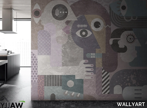 HARMONY - Motif fire retardant washable nonwoven wallpaper _ WALLYART