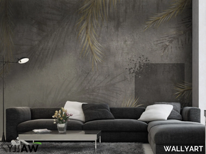 KARMA - Motif fire retardant washable nonwoven wallpaper _ WALLYART