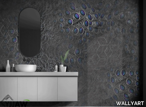 LUXURY - Motif fire retardant washable nonwoven wallpaper _ WALLYART