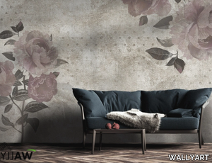 MEGAN - Fire retardant washable nonwoven wallpaper _ WALLYART