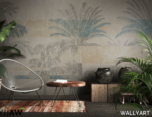 NOA - Fire retardant washable landscape nonwoven wallpaper _ WALLYART